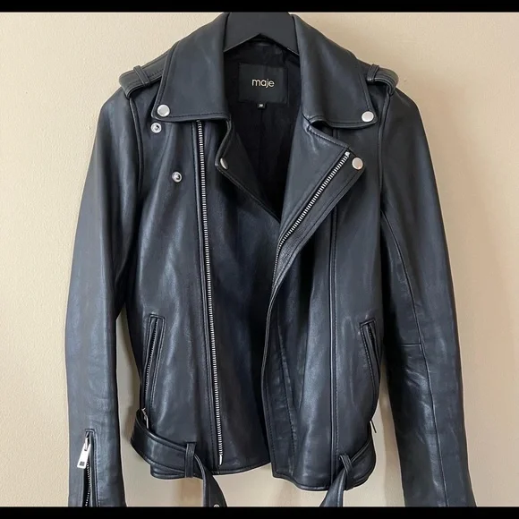 MAJE leather jacket - Picture 2 of 5
